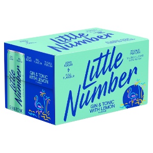 Picture of Little Number 5% Gin & Tonic with Lemon 12pk Cans 250ml