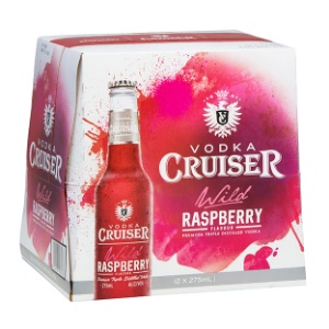 Picture of Cruiser 4.8% Raspberry 12pk Btls 275ml