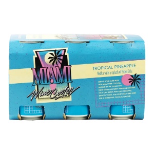 Picture of Miami Wine Cooler 5% Tropical Pineapple 6pk Cans 330ml
