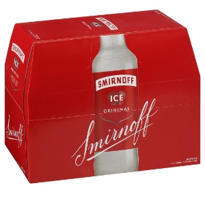Picture of Smirnoff Ice 5%  10pk Btls 300ml